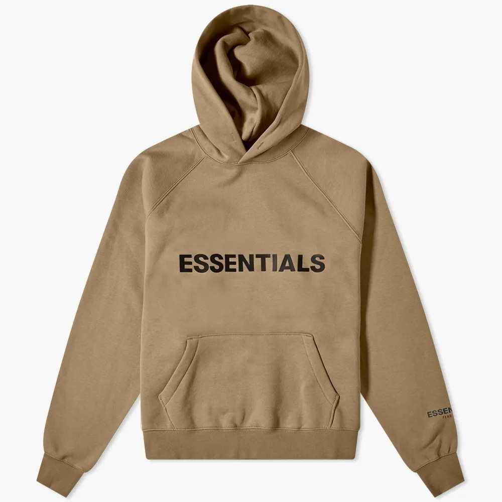 Essentials Fear Of God Hoodie, Khaki- Men’s Medium NWOT Rare